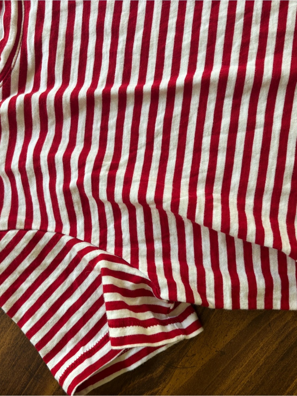 Madewell Red & White Striped Tank - Picture 4 of 5